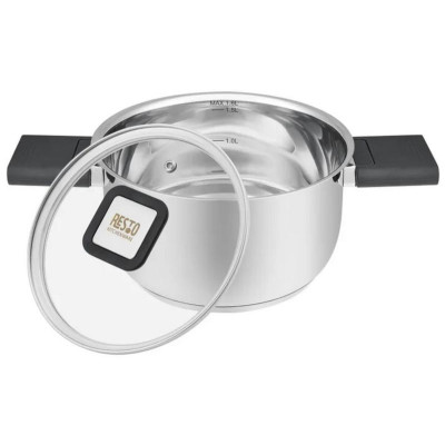 Кастрюля с крышкой (1.6л) ANSER RESTO 92201-8