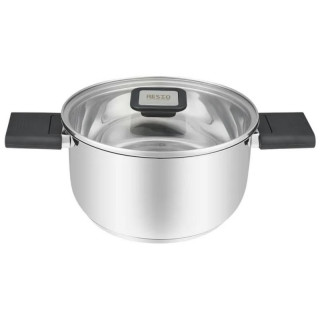 Кастрюля RESTO ANSER 2.5л 92202 склад. ручки-1