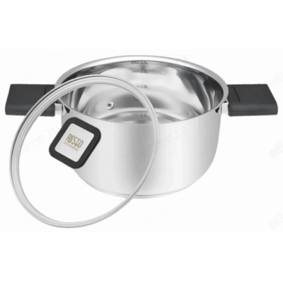 Кастрюля RESTO ANSER 2.5л 92202 склад. ручки-2