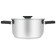 Кастрюля RESTO ANSER 2.5л 92202 склад. ручки