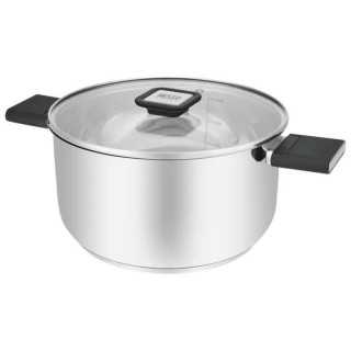 Кастрюля с крышкой (4.4л) ANSER RESTO 92204-2