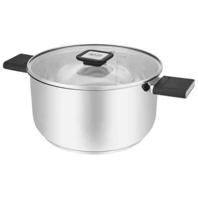 Кастрюля с крышкой (4.4л) ANSER RESTO 92204-2