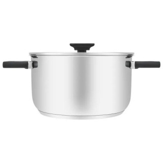 Кастрюля с крышкой (4.4л) ANSER RESTO 92204-3