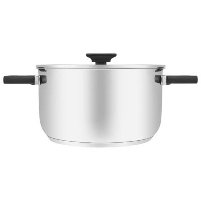 Кастрюля с крышкой (4.4л) ANSER RESTO 92204-3