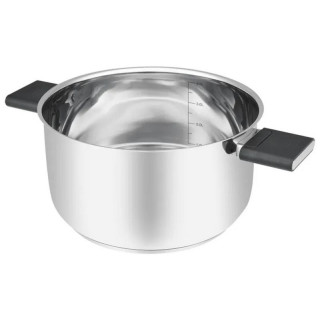 Кастрюля с крышкой (4.4л) ANSER RESTO 92204-8