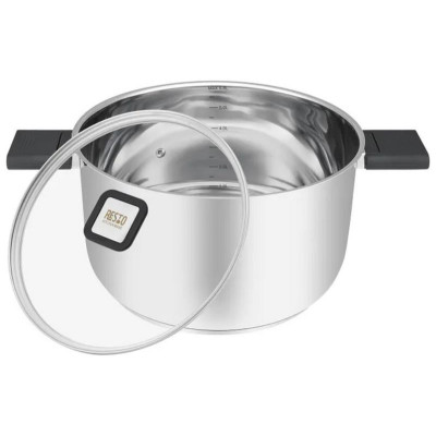 Кастрюля с крышкой (5.8л) ANSER RESTO 92205-6