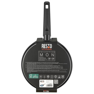 Сковорода блинная (24х1.7см) RESTO 93189-7