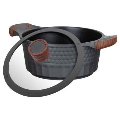 Кастрюля с крышкой RESTO 3л 93501 литой алюминий-8