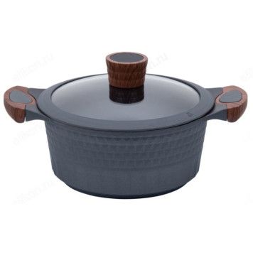 Кастрюля с крышкой RESTO 5,3л 93503 литой алюминий