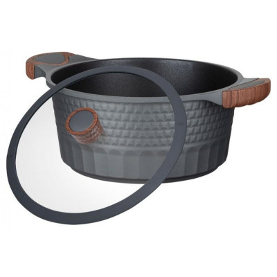 Кастрюля с крышкой RESTO 5,3л 93503 литой алюминий-4