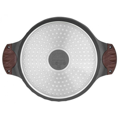 Кастрюля с крышкой RESTO 5,3л 93503 литой алюминий-7