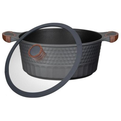 Кастрюля с крышкой RESTO 6,6л 93505 литой алюминий-2