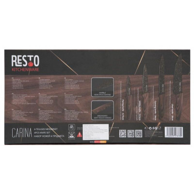 Набор ножей CARINA 4 предмета RESTO 95501-9