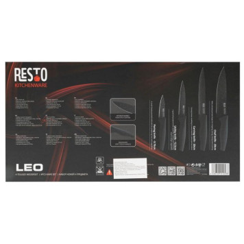Набор ножей LEO 4 предмета RESTO 95504-3