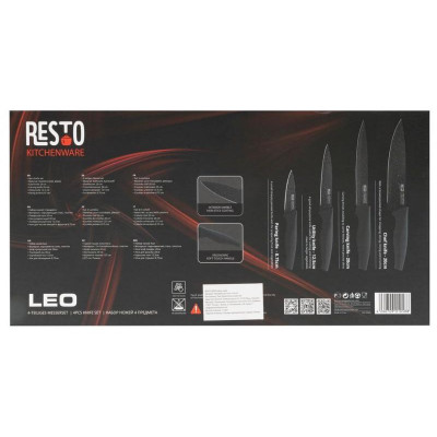 Набор ножей LEO 4 предмета RESTO 95504-3