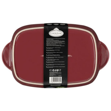 Овальная форма для запекания COOLINAR (33х20х6.2см) 1.8л RESTO 96139-4