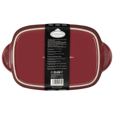 Овальная форма для запекания COOLINAR (33х20х6.2см) 1.8л RESTO 96139-4