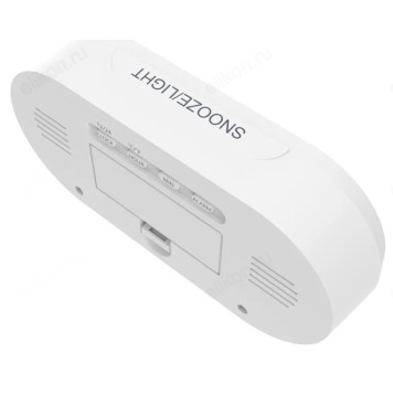 Часы-будильник RITMIX CAT-110 White-5