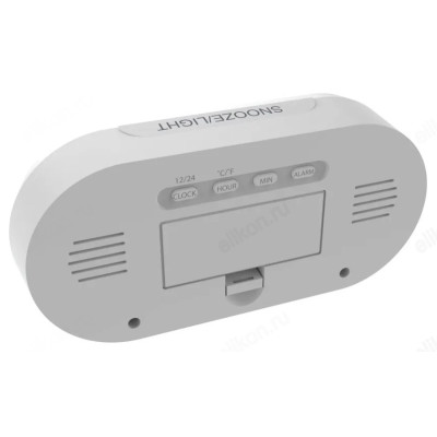 Часы-будильник RITMIX CAT-110 White-6