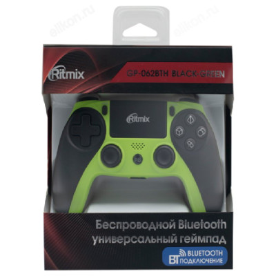 Джойстик RITMIX GP-062BTH black green-7