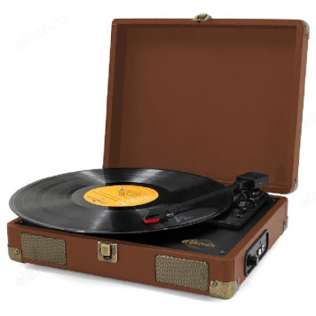 Виниловый проигрыватель RITMIX LP-100 Brown-2