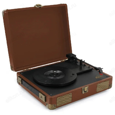 Виниловый проигрыватель RITMIX LP-100 Brown-4