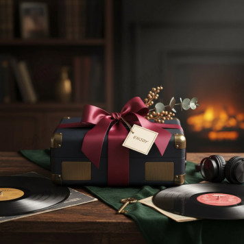 Виниловый проигрыватель RITMIX LP-100 Dark Blue-8