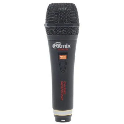 Микрофон Ritmix RDM-131, черный