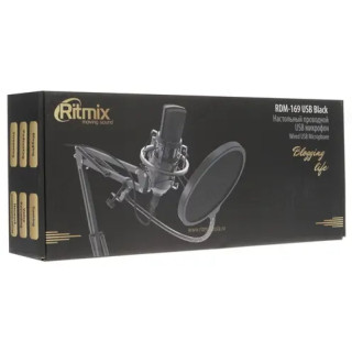 Микрофон Ritmix RDM-169, черный-4
