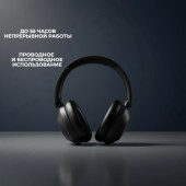 Гарнитура Bluetooth накладная RITMIX RH-475BTH Black Гарнитура Bluetooth накладная RITMIX RH-475BTH Black