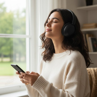 Гарнитура Bluetooth накладная RITMIX RH-475BTH Black-7