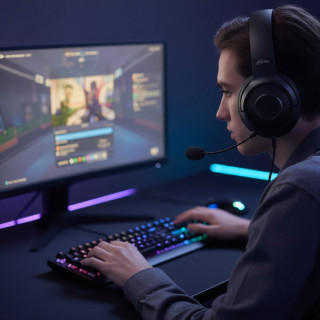 Гарнитура проводная накладная RITMIX RH-544M-5