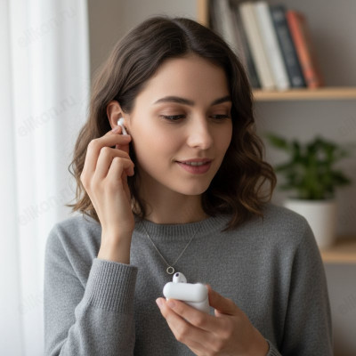 Гарнитура Bluetooth вкладыши RITMIX RH-840BTH TWS white-4