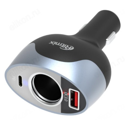 Зарядка авто RITMIX RM-12XQPD