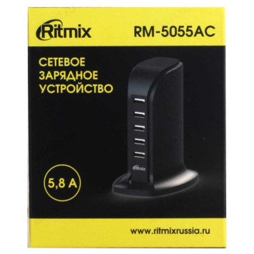 Сетевое зарядное устройство Ritmix RM-5055AC