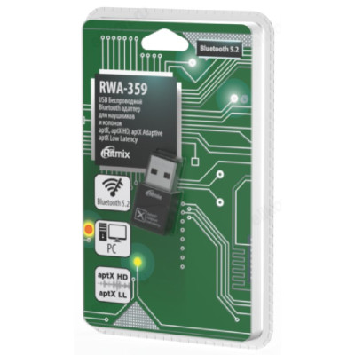 Адаптер USB RITMIX RWA-359 BLUETOOTH и WIFI для ПК