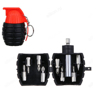 Набор подарочный РОКОТ Граната (отвертка + биты) 736-139