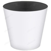 Горшок для цветов ROSEMARY d330мм 16л дренажная вставка колесики белый 221600429/01