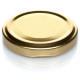 Крышка винтовая d70мм золото RTS PST