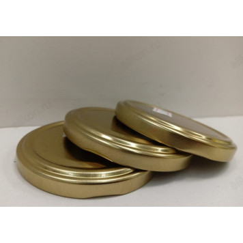 Крышка винтовая d70мм золото RTS PST