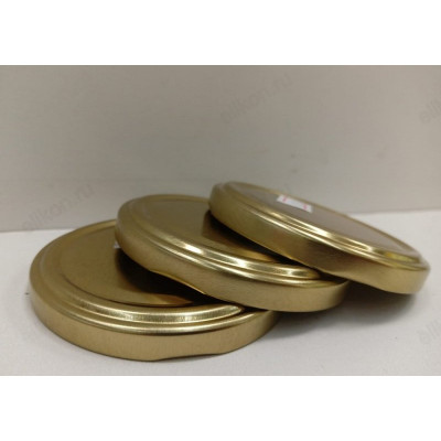 Крышка винтовая d70мм золото RTS PST