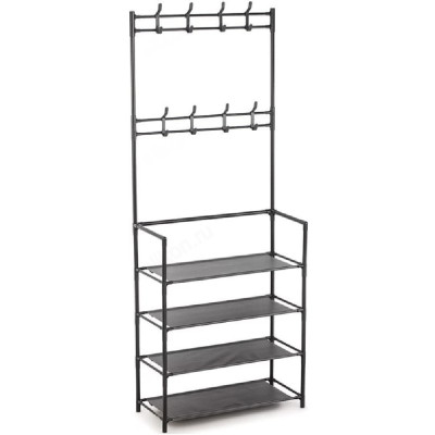 Вешалка-стойка напольная с полками и крючками 104924