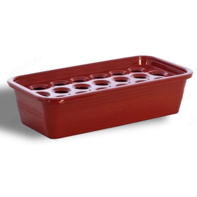 Ящик с лотком для выращивания лука терракот 141785