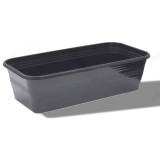 Ящик для рассады 450*225*125 графит.б/под 147893