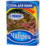 Соль для ванн с пеной Чабрец 400г Бахташ