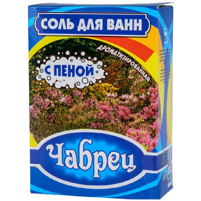 Соль для ванн с пеной Чабрец 400г Бахташ