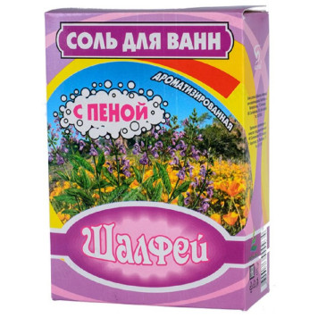 Соль для ванн с пеной Шалфей 400г Бахташ