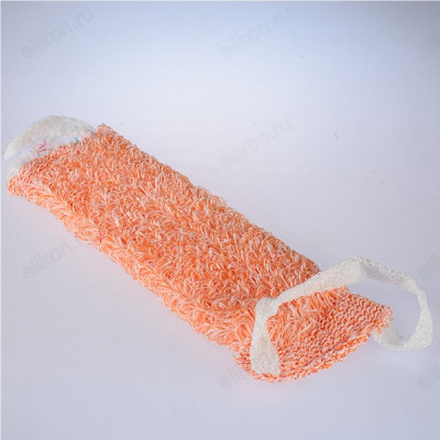 Мочалка банная вязаная СНЕЖНЫЙ БАРС 42*12*2,5см полипропилен