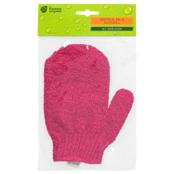 Мочалка-варежка 13*18см hard