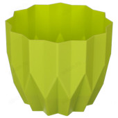 Кашпо для цветов Геометрия 0,8л 164-024 фисташковый